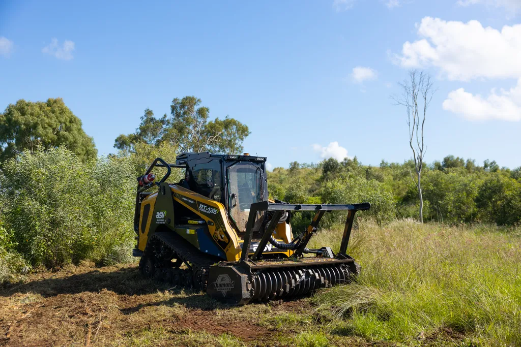 Vegetation management work site photo